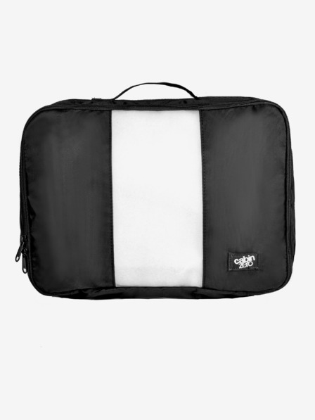 CabinZero Bielo-čierny organizér CabinZero Packing Cube L Absolute (44 l)