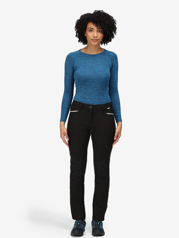 Regatta Dámske nohavice Regatta RWJ251R Questra III 800 čierne