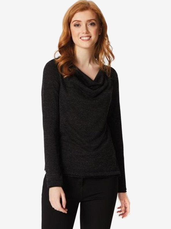 Regatta Dámsky top s dlhým rukávom REGATTA RWT162 Frayda Čierny