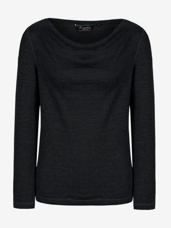 Regatta Dámsky top s dlhým rukávom REGATTA RWT162 Frayda Čierny