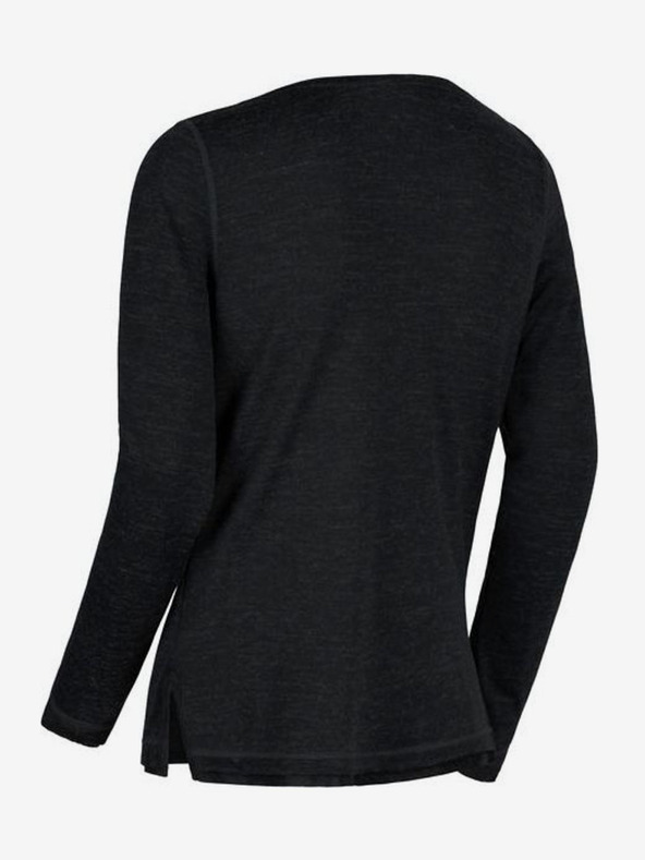 Regatta Dámsky top s dlhým rukávom REGATTA RWT162 Frayda Čierny