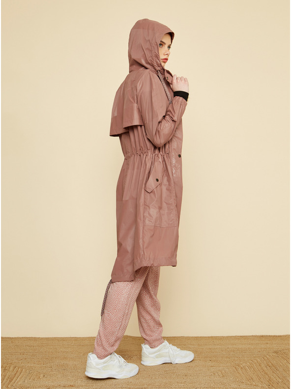 ZOOT.lab Hnedá dámska metalická parka ZOOT.lab Hayley