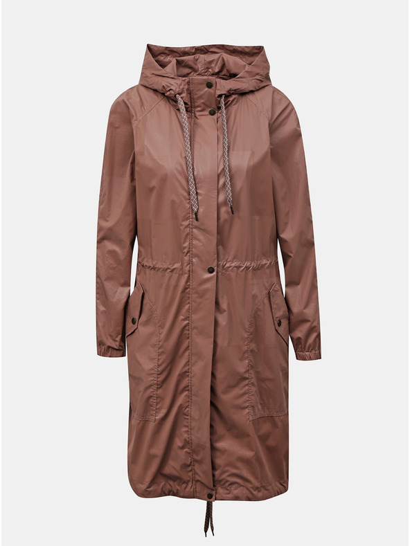 ZOOT.lab Hnedá dámska metalická parka ZOOT.lab Hayley