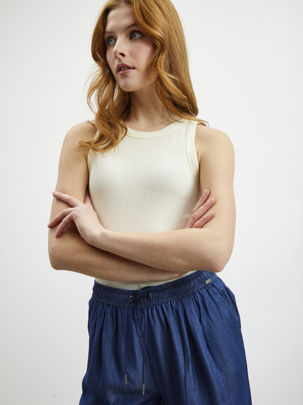 ZOOT.lab Tmavomodré dámske nohavice ZOOT.lab Bethany