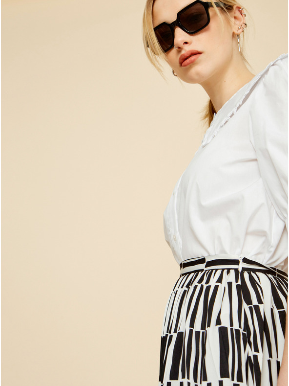 ZOOT.lab Čiernobiela vzorovaná sukňa ZOOT.lab Sylvie