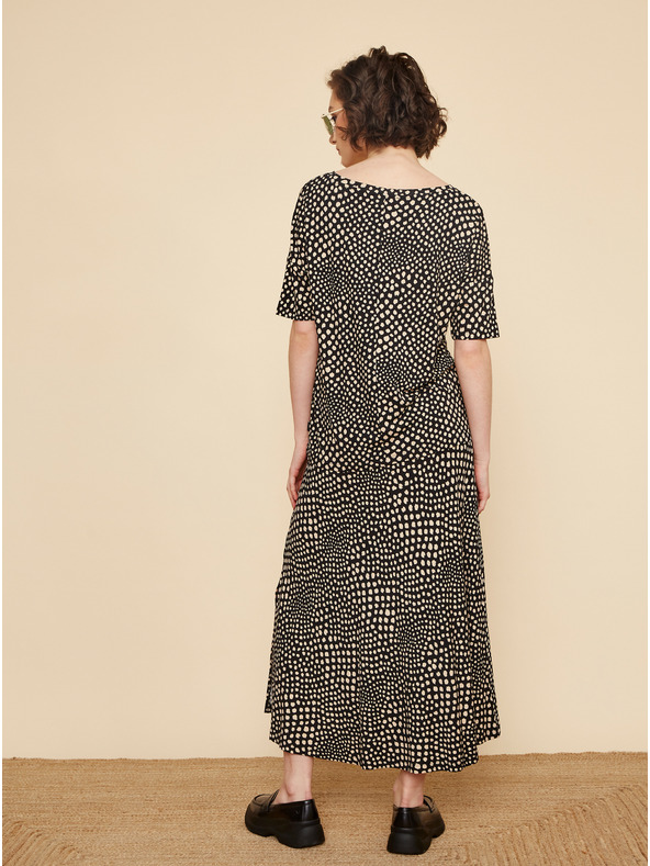 ZOOT.lab Béžovo-čierne dámske tričko so vzorom ZOOT.lab Normandy