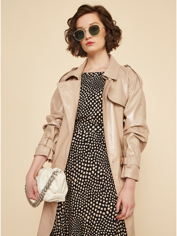 ZOOT.lab Béžovo-čierne dámske tričko so vzorom ZOOT.lab Normandy