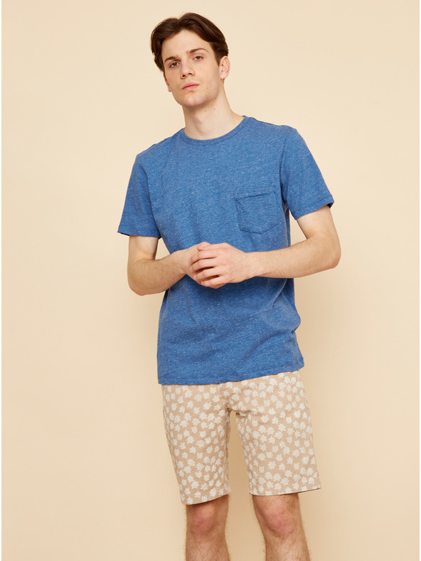 ZOOT.lab Modré pánske tričko s vreckom ZOOT.lab Sheldon