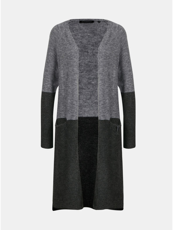 ZOOT.lab Sivý dámsky dlhý sveter METROOPOLIS by ZOOT.lab Floella
