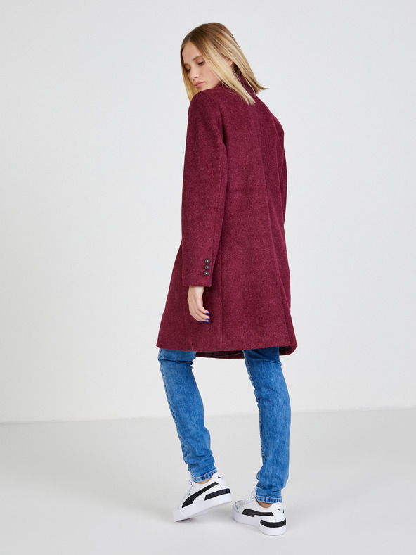 ZOOT.lab Dámsky bordový kabát ZOOT.lab Rayna