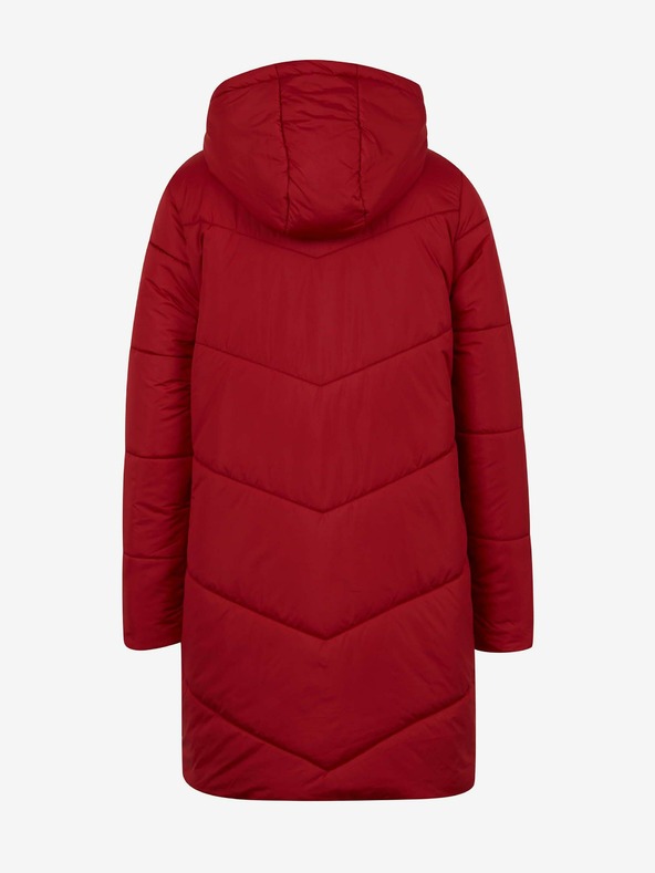 ZOOT.lab Červený dámsky prešívaný kabát ZOOT.lab