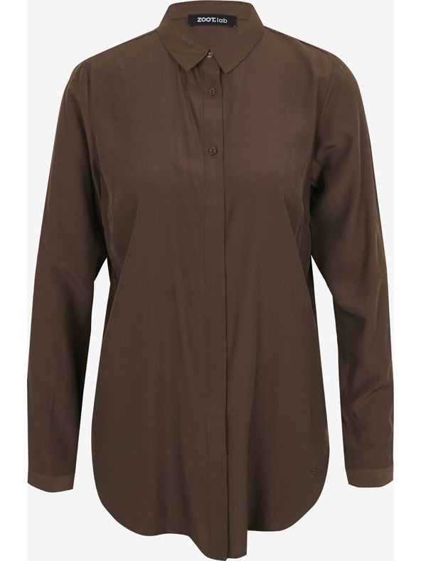 ZOOT.lab Hnedá dámska blúzka ZOOT.lab Patti