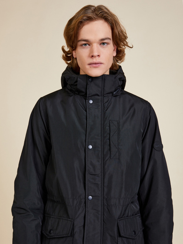 ZOOT.lab Čierna pánska parka ZOOT.lab