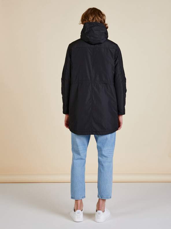 ZOOT.lab Čierna pánska parka ZOOT.lab