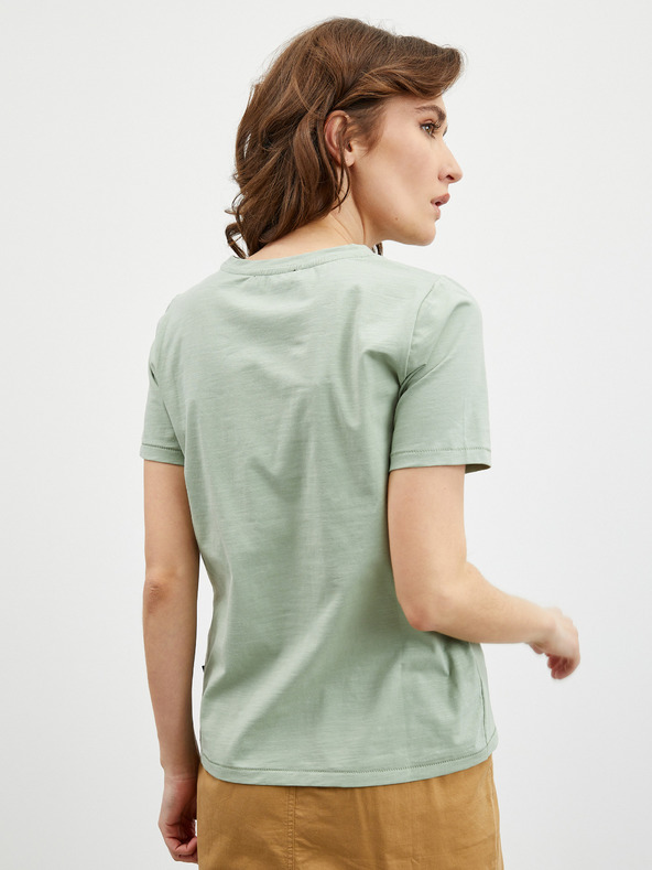 ZOOT.lab Svetlozelené dámske tričko s potlačou ZOOT.lab Elvira