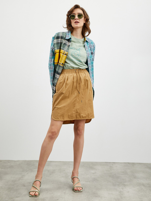 ZOOT.lab Svetlozelené dámske tričko s potlačou ZOOT.lab Elvira