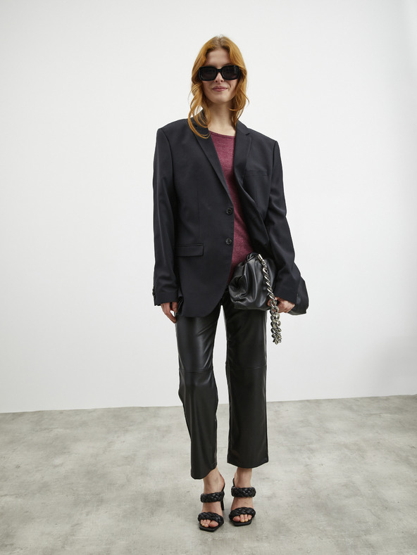 ZOOT.lab ZOOT.lab Aria bordová dámske pletené tričko