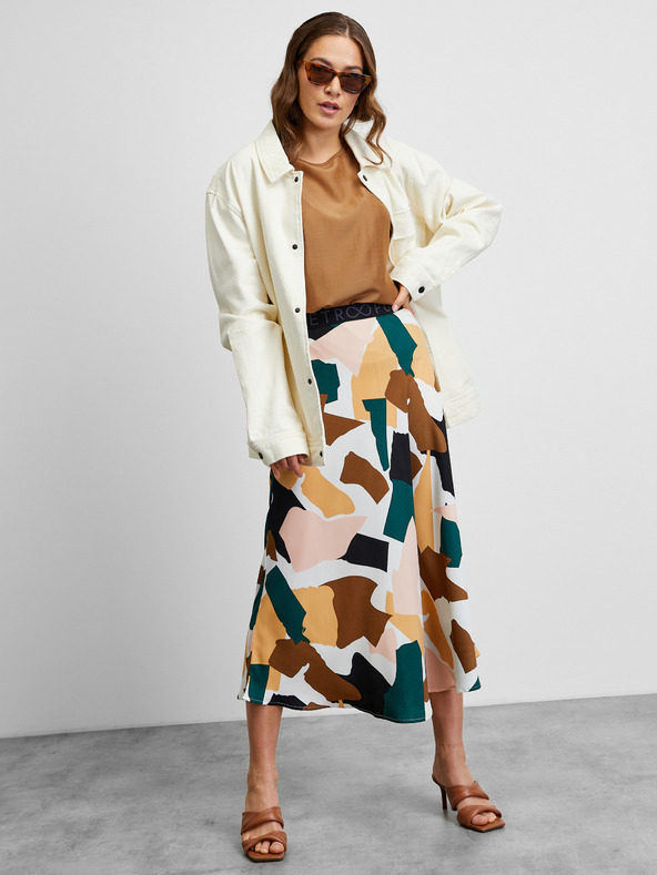 ZOOT.lab Hnedé základné košeľové šaty od ZOOT.lab Priscilla