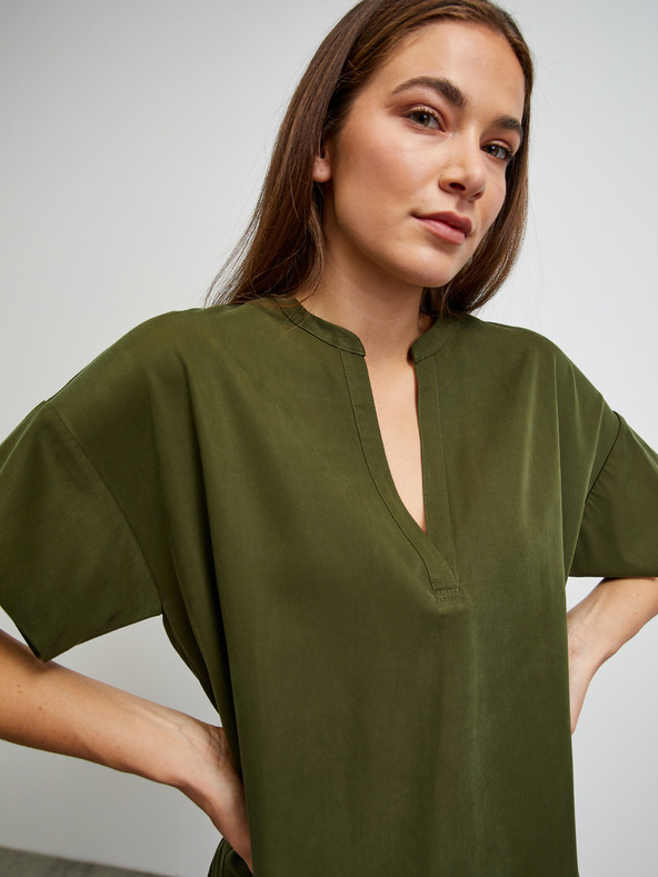 ZOOT.lab Khaki základné šaty ZOOT.lab Tully