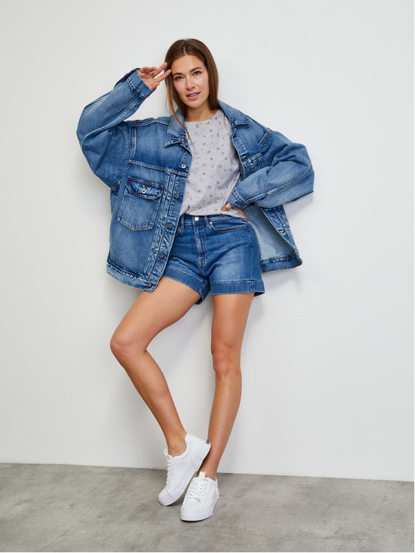 ZOOT.lab Svetlosivé vzorované tričko ZOOT.lab Runa