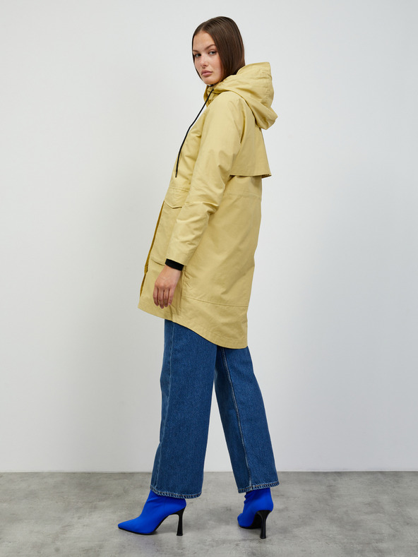 ZOOT.lab Žltá dámska parka s kapucňou ZOOT.lab Valida