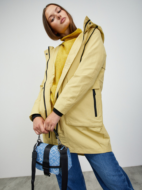 ZOOT.lab Žltá dámska parka s kapucňou ZOOT.lab Valida