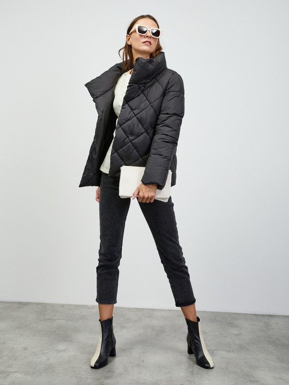 ZOOT.lab Čierna dámska prešívaná bunda ZOOT.lab Clementine
