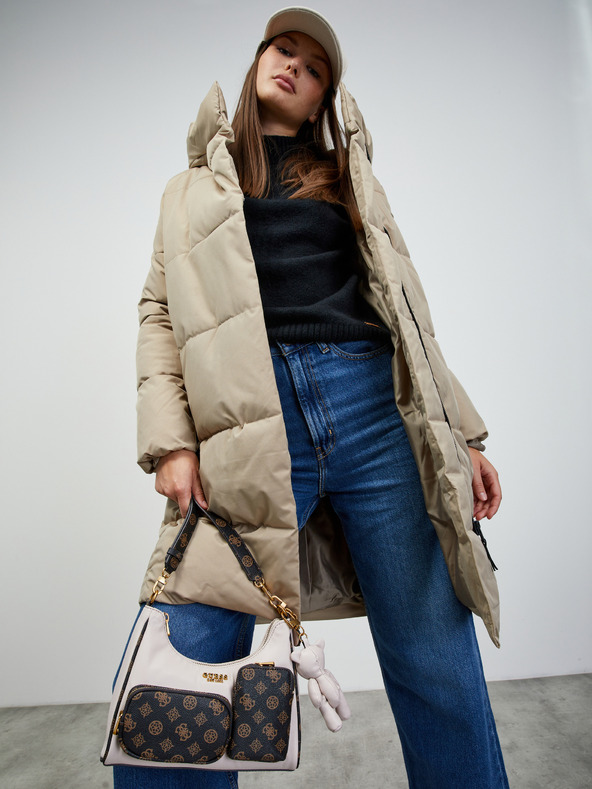 ZOOT.lab Béžový dámsky prešívaný kabát ZOOT.lab Estela