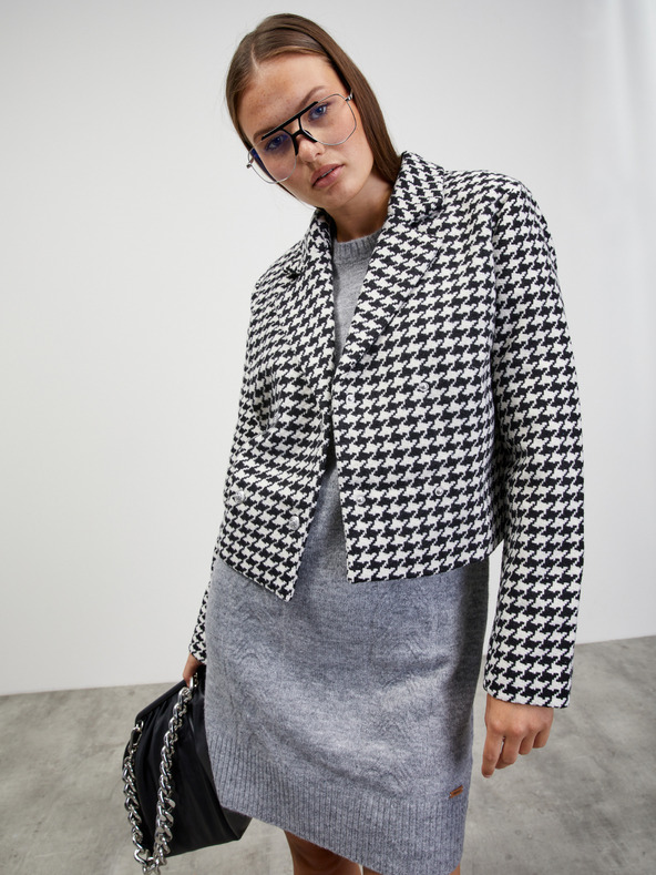 ZOOT.lab Svetlosivé svetrové šaty ZOOT.lab Amaya