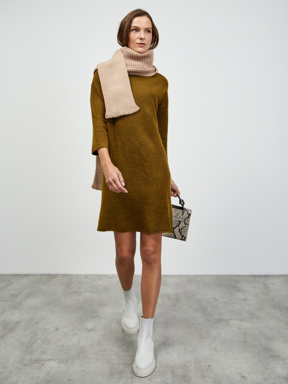 ZOOT.lab Kaki svetrové šaty ZOOT.lab Harley