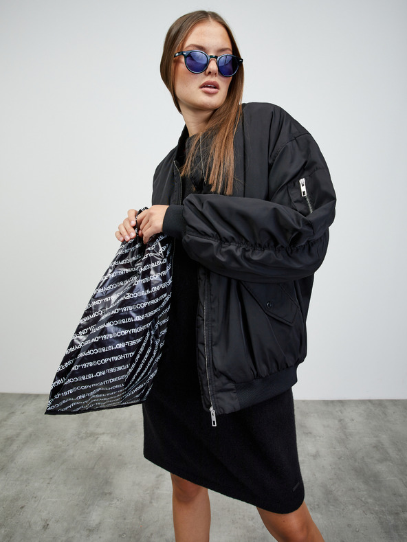 ZOOT.lab Čierne svetrové šaty s vlnenou zmesou ZOOT.lab Dania