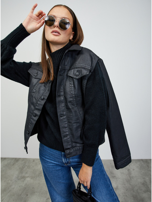 ZOOT.lab Čierny dámsky sveter ZOOT.lab Elisabet