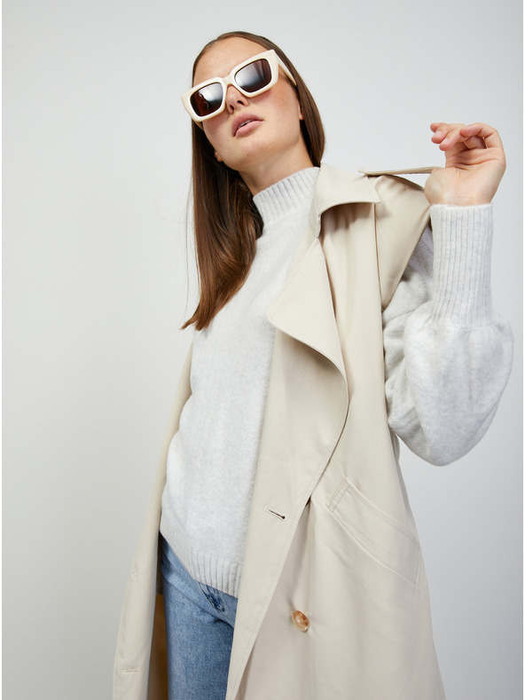 ZOOT.lab Svetlosivý dámsky sveter ZOOT.lab Elisabet