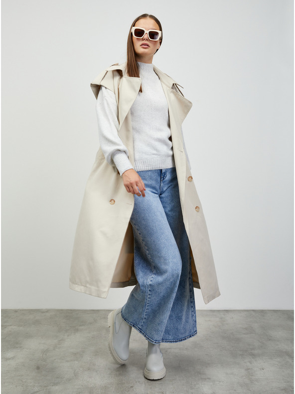 ZOOT.lab Svetlosivý dámsky sveter ZOOT.lab Elisabet