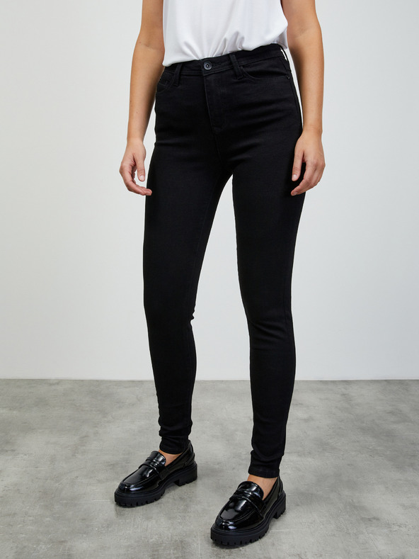 ZOOT.lab Čierne dámske džínsy skinny fit ZOOT.lab Aisha