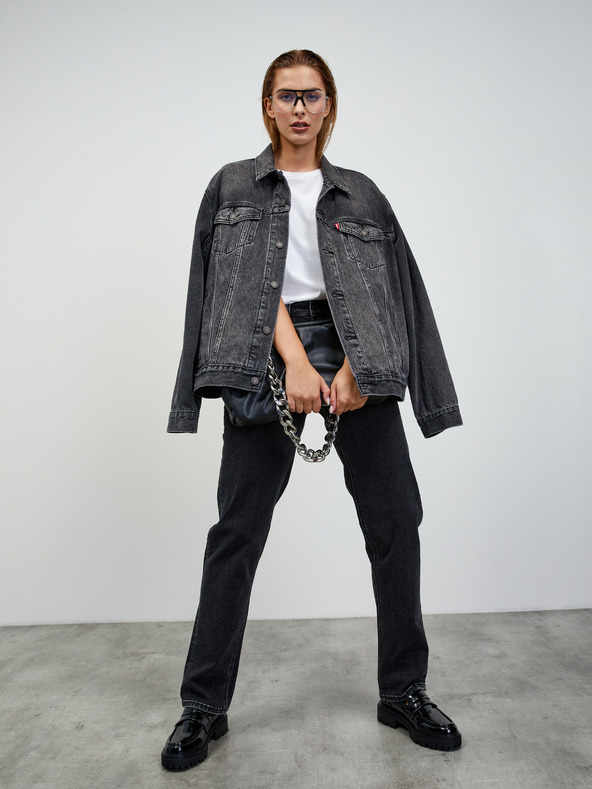 ZOOT.lab Čierne dámske džínsy rovného strihu ZOOT.lab Quinn