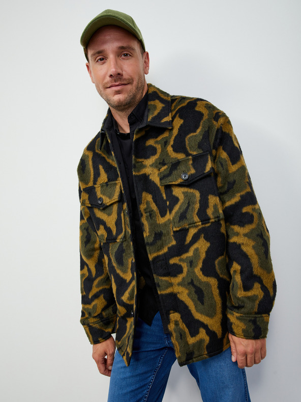 ZOOT.lab Čierna pánska košeľa ZOOT.lab Stanley