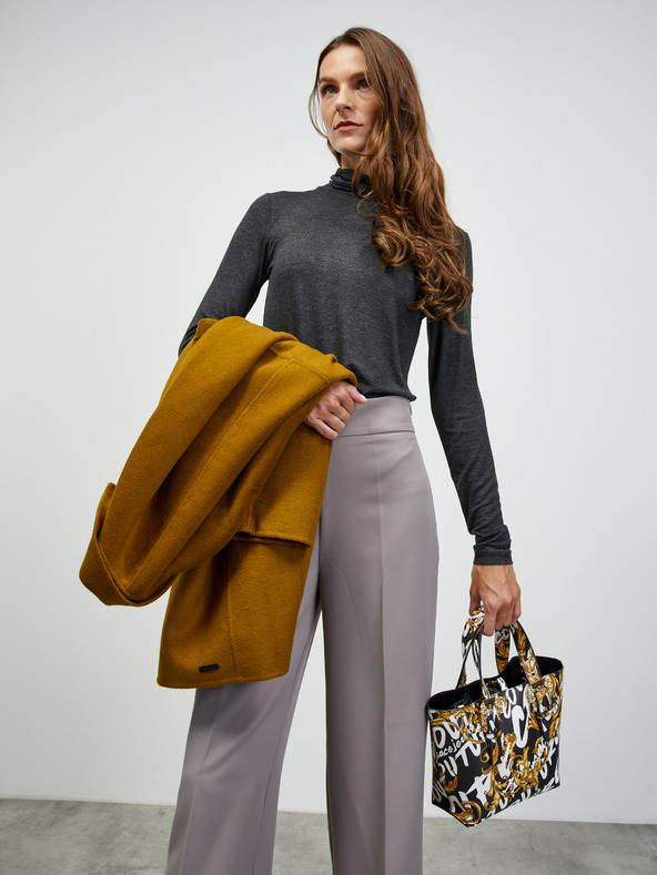 ZOOT.lab Tmavošedá dámska košeľa s rolákom ZOOT.lab Alto