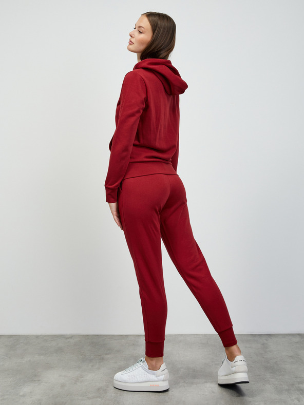 ZOOT.lab ZOOT.lab Laura dámska bordová mikina s kapucňou a zipsom