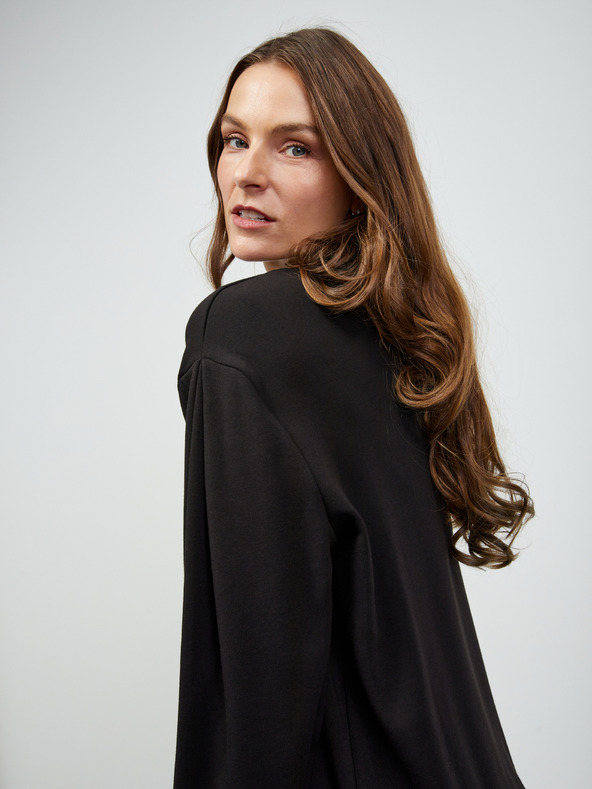 ZOOT.lab Čierna dámska základná mikina ZOOT.lab Brooklin