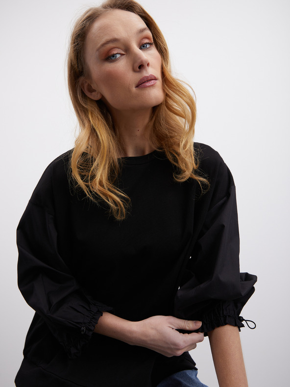 ZOOT.lab Čierna dámska mikina ZOOT.lab Inell