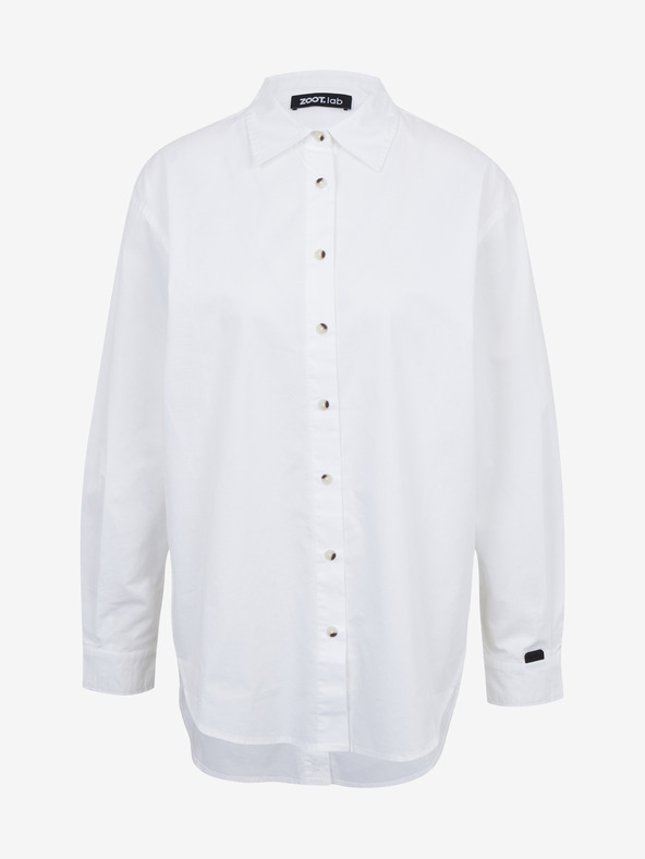 ZOOT.lab Biela dámska košeľa oversize ZOOT.lab Rosalinde