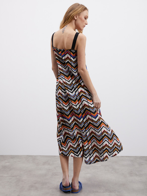 ZOOT.lab Bielo-čierna dámska vzorovaná poltopánka ZOOT.lab Nichel