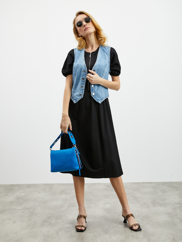 ZOOT.lab Čierne dámske šaty ZOOT.lab Coreen