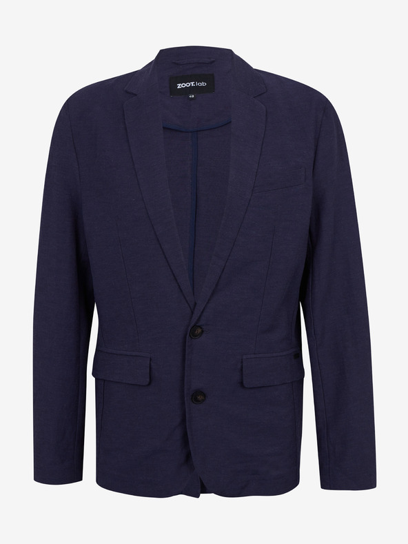 ZOOT.lab Tmavomodrá pánska plátenná bunda ZOOT.lab Joseph