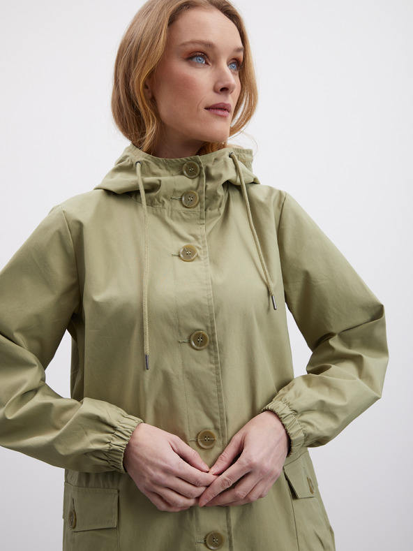 ZOOT.lab Svetlozelená dámska parka ZOOT.lab Aura