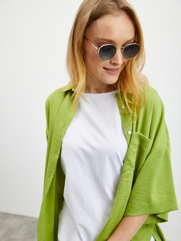 ZOOT.lab Biele dámske tričko oversize ZOOT.lab Kayla