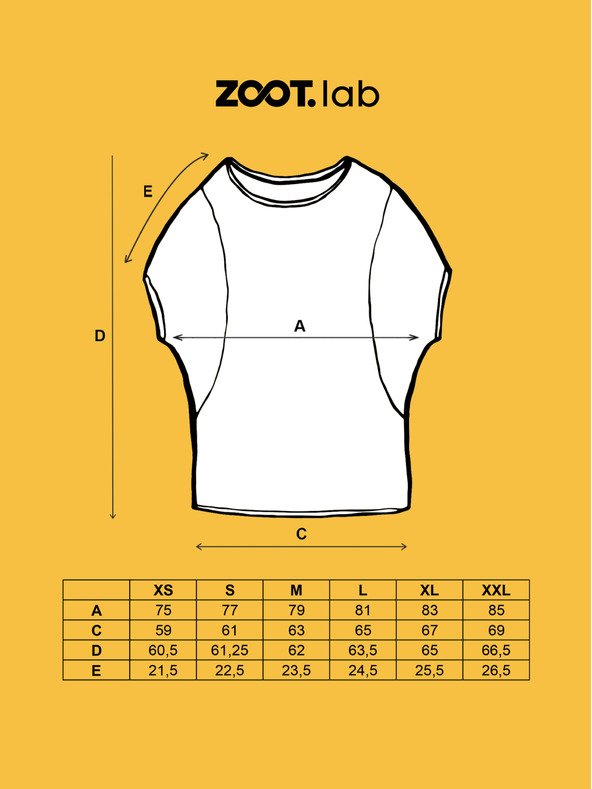 ZOOT.lab Biele dámske tričko oversize ZOOT.lab Kayla