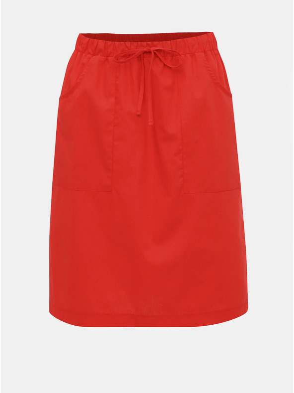 ZOOT.lab Červená sukňa s vreckami ZOOT.lab Zoe