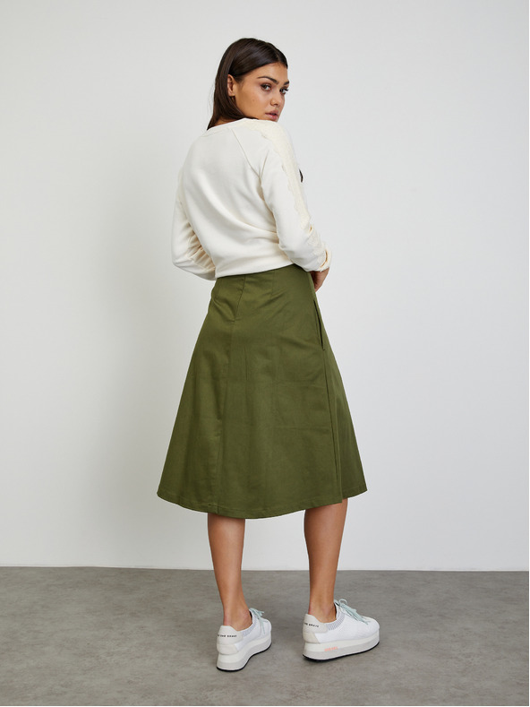 ZOOT.lab Dámska khaki sukňa ZOOT.lab Kinga
